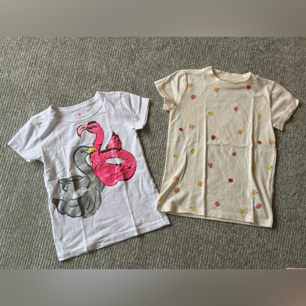 CREWCUTS T-Shirt Top Lot - Girls Size 4-5 Years